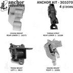 Anchor 301070 Engine Mount Kit - view 3
