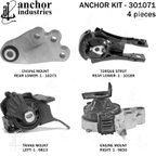 Anchor 301071 Engine Mount Kit - view 4