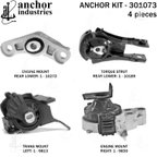 Anchor 301073 Engine Mount Kit - view 4