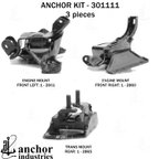 Anchor 301111 Engine Mount Kit - view 2