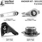 Anchor 301122 Engine Mount Kit - view 1