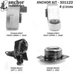 Anchor 301122 Engine Mount Kit - view 3