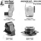 Anchor 301126 Engine Mount Kit - view 2
