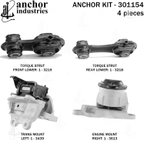 Anchor 301154 Engine Mount Kit - view 4