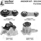 Anchor 301154 Engine Mount Kit - view 1