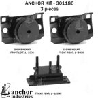 Anchor 301186 Engine Mount Kit - view 4