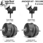 Anchor 301188 Engine Mount Kit - view 2