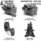 Anchor 301191 Engine Mount Kit - view 2