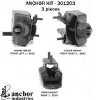 Anchor 301203 Engine Mount Kit - view 2