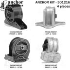 Anchor 301216 Engine Mount Kit - view 2