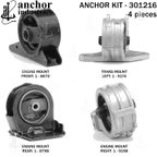 Anchor 301216 Engine Mount Kit - view 3