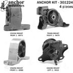 Anchor 301224 Engine Mount Kit - view 1