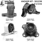 Anchor 301236 Engine Mount Kit - view 1