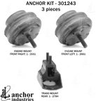 Anchor 301243 Engine Mount Kit - view 2