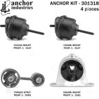 Anchor 301318 Engine Mount Kit - view 1