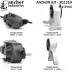 Anchor 301319 Engine Mount Kit - view 4