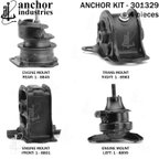 Anchor 301329 Engine Mount Kit - view 3