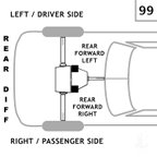 Anchor 3473 Differential Mount - Rear Left - view 8