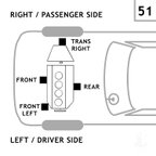Anchor 8105 Engine Mount - Rear - view 8