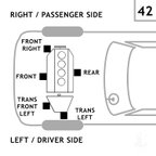 Anchor 8208 Manual Transmission Mount - Rear - view 8