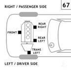 Anchor 8617 Engine Mount - Front - view 8