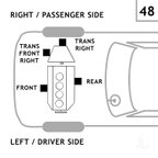 Anchor 8999 Manual Transmission Mount - Left or Right - view 8