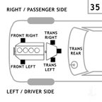 Anchor 9925 Manual Transmission Mount - Rear - view 8