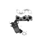 AP Exhaust 641240 Catalytic Converter with Integrated Exhaust Manifold - Front Right or Rear - view 2