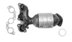 AP Exhaust 641308 Catalytic Converter with Integrated Exhaust Manifold - Front Right or Rear - view 1