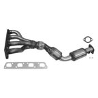 AP Exhaust 641395 Catalytic Converter with Integrated Exhaust Manifold - Front - view 1