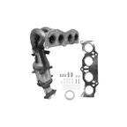 AP Exhaust 641414 Catalytic Converter with Integrated Exhaust Manifold - Front - view 2