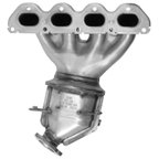 AP Exhaust 641449 Catalytic Converter with Integrated Exhaust Manifold - Front - view 1