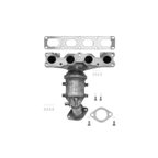 AP Exhaust 641498 Catalytic Converter with Integrated Exhaust Manifold - Front - view 1