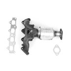 AP Exhaust 751162 Catalytic Converter with Integrated Exhaust Manifold - Front - view 3