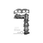 AP Exhaust 771140 Catalytic Converter with Integrated Exhaust Manifold - Front - view 1