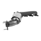 AP Exhaust 774335 Catalytic Converter with Integrated Exhaust Manifold - Front - view 3
