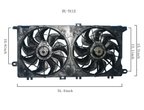 APDI 6012105 Dual Radiator and Condenser Fan Assembly - view 3