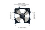 APDI 6019120 A/C Condenser Fan Assembly - view 3