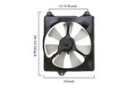 APDI 6034109 A/C Condenser Fan Assembly - view 3