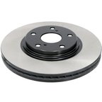 ADVICS A6F003U Disc Brake Rotor - Front - view 3