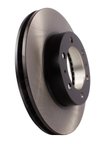 ADVICS A6F007U Disc Brake Rotor - Front - view 2