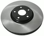 ADVICS A6F014U Disc Brake Rotor - Front Left - view 1