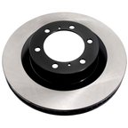 ADVICS A6F028U Disc Brake Rotor - Front - view 1