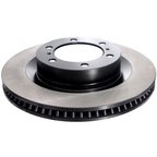 ADVICS A6F028U Disc Brake Rotor - Front - view 2