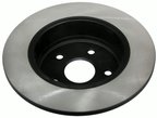 ADVICS A6R035U Disc Brake Rotor - Rear - view 3