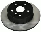 ADVICS A6R035U Disc Brake Rotor - Rear - view 1