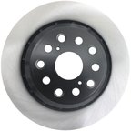 ADVICS A6R040U Disc Brake Rotor - Rear - view 1
