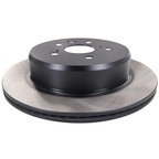 ADVICS A6R046U Disc Brake Rotor - Rear - view 2