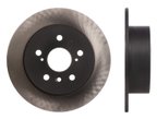 ADVICS A6R064 Disc Brake Rotor - Rear - view 1
