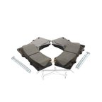 ADVICS AD1303 Disc Brake Pad Set - Front - view 1
